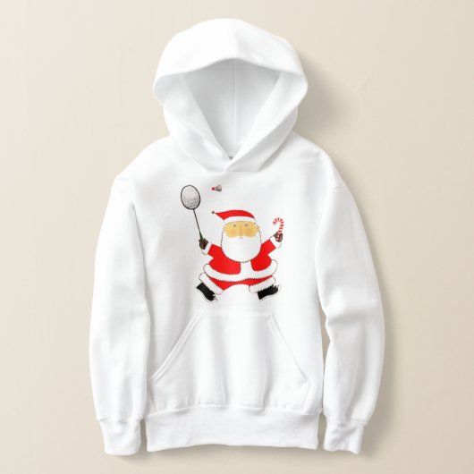 Badminton Kerst T-shirt (Laagn)