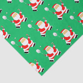 Badminton Kerst Tissue Papier (Detail)