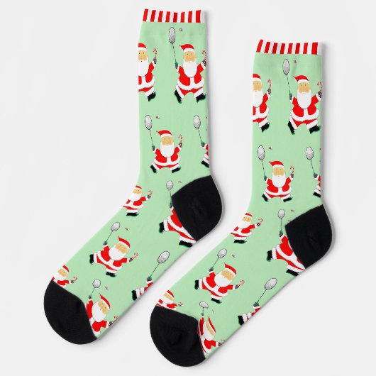 Badminton Kerstcadeau Sokken (Links)