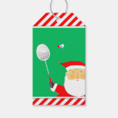 Badminton Kerstfeestdag Cadeaulabel (Voorkant)