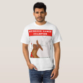 Badminton Kerstfeestdag T-shirt (Voorkant volledig)