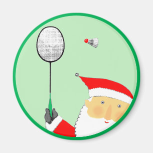 Badminton Kerststokvuller Magneet