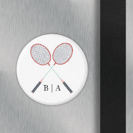 Badminton Keuken Accessoires Racket Custom Magneet