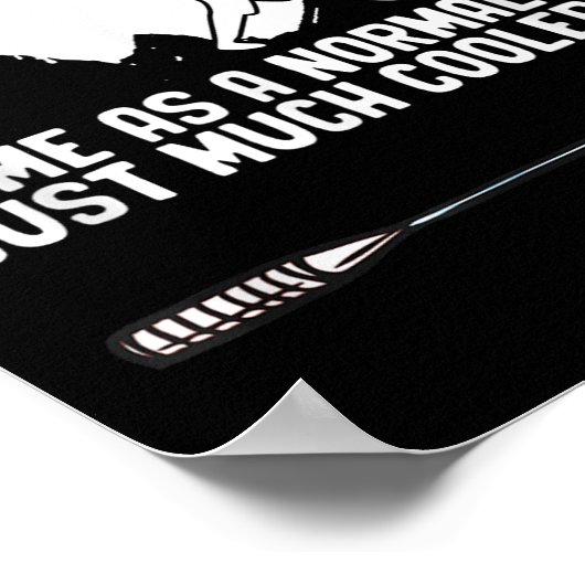 Badminton Kid Racket Shuttle Hobby Badminton Playe Poster (Hoek)