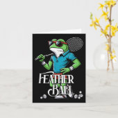 Badminton Kikker Shuttle Poona Kaart (Gele Bloem)