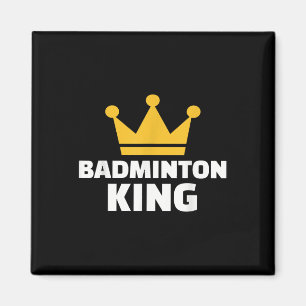Badminton King Magneet