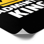 Badminton King Poster (Hoek)