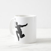 Badminton Koffiemok (Voorkant links)