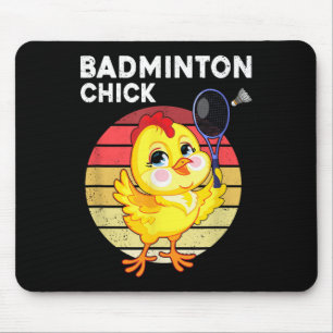 Badminton Kuiken Badminton Speler Shuttle Sporten  Muismat