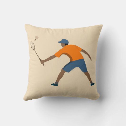 Badminton Kussen (Achterkant)