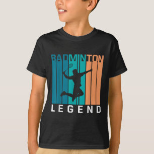 Badminton Legend Badminton Player Shuttle Sports S T-shirt