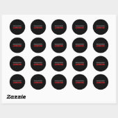 Badminton Legend Funny Badminton Gift Shuttle Ronde Sticker (Vel)