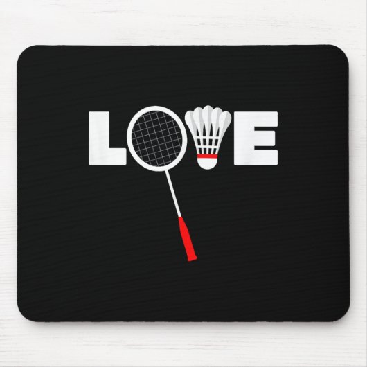 Badminton - Liefde Muismat (Voorkant)