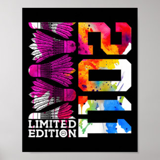 Badminton Limited Edition 14e verjaardag 2011  Poster