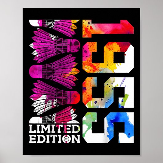 Badminton Limited Edition 70e verjaardag 1955 Poster (Voorkant)
