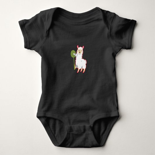 Badminton Llama Romper (Voorkant)