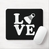 Badminton Love Muismat (Met muis)