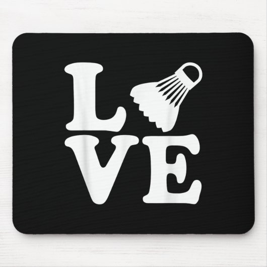 Badminton Love Muismat (Voorkant)