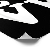 Badminton Love  Poster (Hoek)