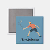 Badminton Magneet (Voorkant / Achterkant)