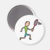 Badminton Magneet (Voorkant / Achterkant)