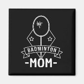 Badminton mama magneet (Voorkant)