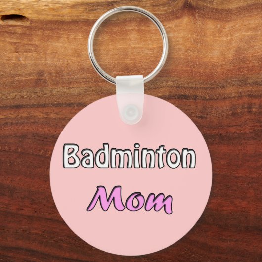 Badminton mama sleutelhanger (Voorkant)