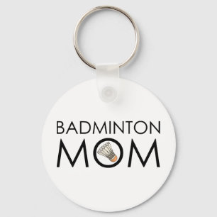 Badminton mama sleutelhanger