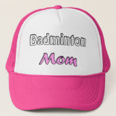 Badminton mama trucker pet (Voorkant)