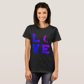 Badminton Mannen vrouwen Badminton Player Shuttle T-shirt (Voorkant volledig)