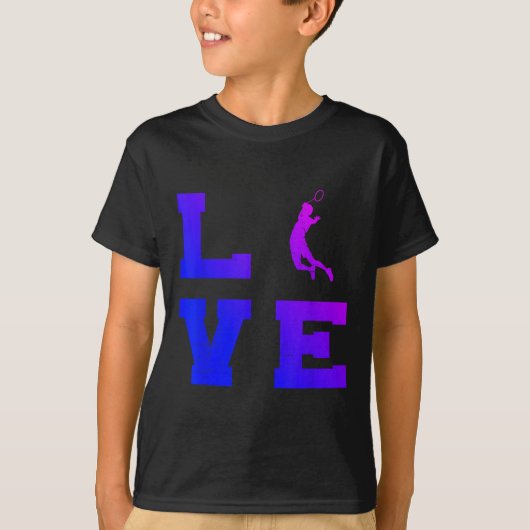 Badminton Mannen vrouwen Badminton Player Shuttle T-shirt (Voorkant)