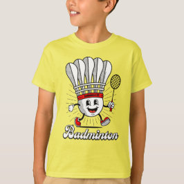 Badminton Mascot Classic T-shirt
