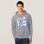 Badminton Mascotte OVERPRINT Hoodie (Voorkant volledig)