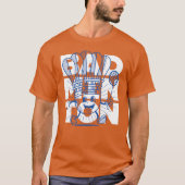 Badminton mascotte OVERPRINT T-shirt (Voorkant)