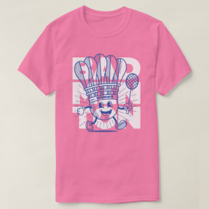 Badminton mascotte OVERPRINT T-shirt