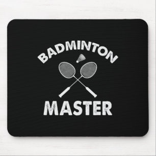Badminton Master Funny Badminton Player Shuttle RA Muismat