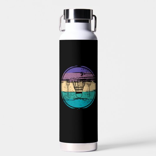 Badminton Materiaal Ontwerp Waterfles (Voorkant)
