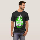 Badminton Mode Op Mannen Jongens Jeugd Speler Grap T-shirt (Voorkant volledig)