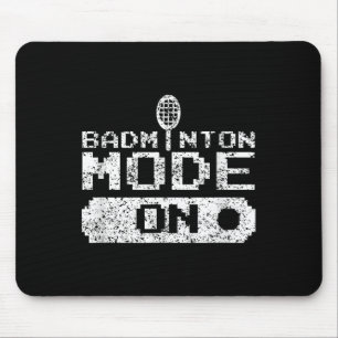 Badminton Modus Aan Team Shuttle Speler Coach Muismat