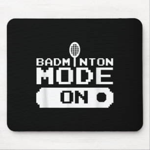 Badminton Modus Aan Team Shuttle Speler Coach Muismat