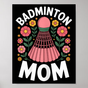 Badminton Moeder Shuttle Grappig Badminton  Poster