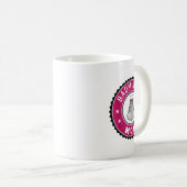 Badminton Mom Player Racquet Sport Lover Mother Sh Koffiemok (Voorkant rechts)