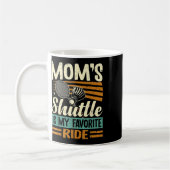 Badminton Moms Shuttle - Kinderen Liefdevolle Moed Koffiemok (Links)