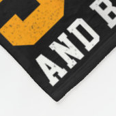 Badminton Net Skills Bad Puns Collide Badminton PL Fleece Deken (Hoek)