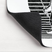 Badminton Ninja Shuttle Muismat (Hoek)