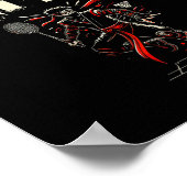 Badminton Ninja Shuttle Poster (Hoek)