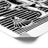 Badminton Ninja Shuttle Poster (Hoek)