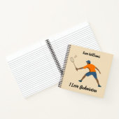 Badminton Notitieboek (Binnen)