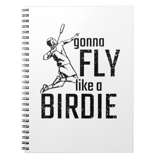 Badminton Notitieboek (Voorkant)