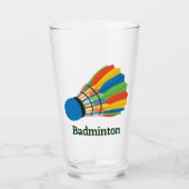 Badminton-ontwerp Glas (Voorkant)
